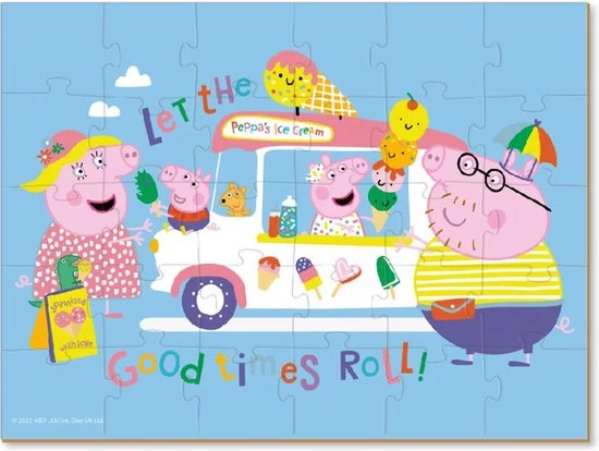 DODO Toys - Peppa Pig Puzzel - 30 Stukjes - 20x27 Cm - Peppa Pig Speelgoed 3+ - Kinderpuzzel 3 Jaar 4 DODO Toys - Peppa Pig Puzzel - 30 Stukjes - 20x27 Cm - Peppa Pig Speelgoed 3+ - Kinderpuzzel 3 Jaar - Afbeelding 2