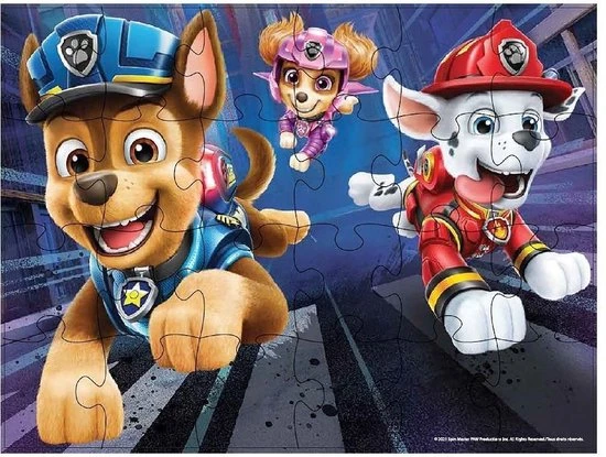 Nickelodeon Legpuzzel Paw Patrol Hout 3 Puzzels 72 Stukjes 5 Nickelodeon Legpuzzel Paw Patrol Hout 3 Puzzels 72 Stukjes - Afbeelding 3
