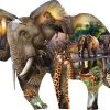 Vormenpuzzel - Sunsout 1000 Elephant Habitat -Puzzels Verkoop 550x415 4