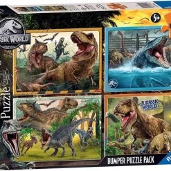 Ravensburger Puzzel 4x100 Jurassic World