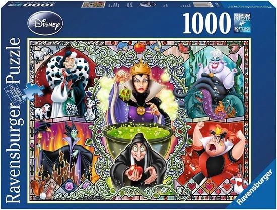 Ravensburger Puzzel - Disney Wicked Women 3 Ravensburger Puzzel - Disney Wicked Women