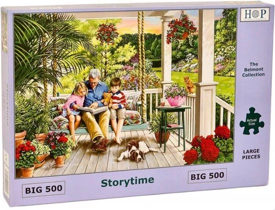 House Of Puzzles Storytime Puzzel 500 XL Stukjes 3 House Of Puzzles Storytime Puzzel 500 XL Stukjes