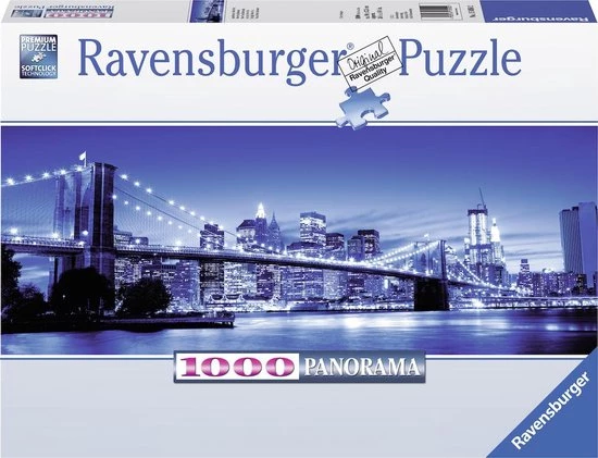 Ravensburger Puzzel Verlicht New York - Panorama - Legpuzzel - 1000 Stukjes 3 Ravensburger Puzzel Verlicht New York - Panorama - Legpuzzel - 1000 Stukjes