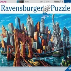 Ravensburger Puzzel Welkom In New York - Legpuzzel - 1000 Stukjes