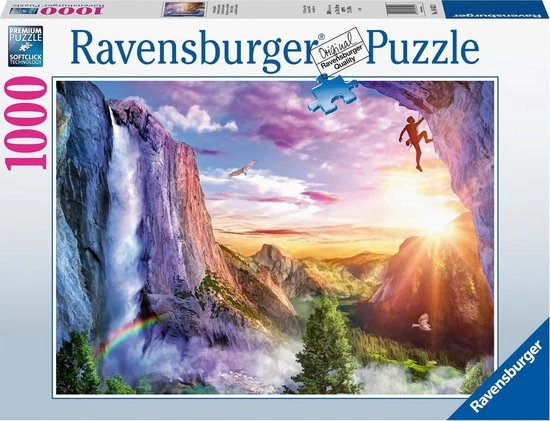 Ravensburger Puzzel Het Plezier Van Een Klimmer - Legpuzzel - 1000 Stukjes 3 Ravensburger Puzzel Het Plezier Van Een Klimmer - Legpuzzel - 1000 Stukjes
