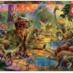 Educa - Puzzle 1000 - Land Of Dinosaurs (017655)