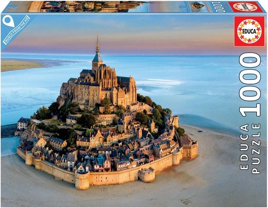 Carletto Deutschland GmbH Educa Legpuzzel 1000 Stukjes Mont Saint Michel 3 Carletto Deutschland GmbH Educa Legpuzzel 1000 Stukjes Mont Saint Michel