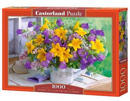 Castorland Puzzel Bouquet Of Lilies Karton 1000 Stukjes 5 Castorland Puzzel Bouquet Of Lilies Karton 1000 Stukjes - Afbeelding 3