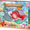 King Legpuzzel Kleine Zeemeermin 3d Junior Roze 12 Stukjes -Puzzels Verkoop 550x431 2
