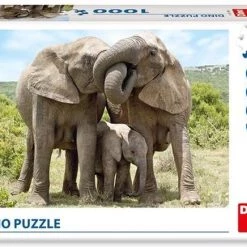 Dino Toys Dino Legpuzzel Olifantenfamilie Van 1000 Stukjes Voor Kinderen En Volwassenen -Puzzels Verkoop 550x436 9