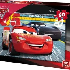 King Puzzel Cars 3 50 Stukjes Assorti -Puzzels Verkoop 550x438 2