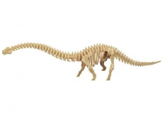 De Bouwplaats Bouwpakket 3D Puzzel Diplodocus Dino Dinosaurus Van Hout 3 De Bouwplaats Bouwpakket 3D Puzzel Diplodocus Dino Dinosaurus Van Hout