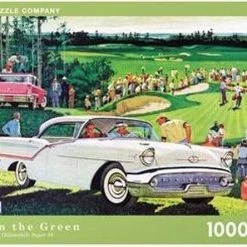 The New York Puzzle Company New York Puzzle Company Puzzel General Moters On The Green 1000 Stukjes -Puzzels Verkoop 550x444 2