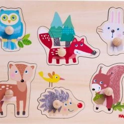 Haba Puzzel [1 Jaar +] Inlegpuzzel Bosdieren