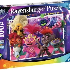 Ravensburger Puzzel Trolls 2 World Tour Onze Lievelingsliedjes- Legpuzzel - 100 Stukjes -Puzzels Verkoop 550x450 2
