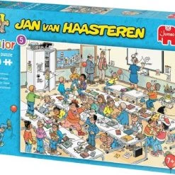 Jan Van Haasteren Junior Het Klaslokaal Puzzel - 360 Stukjes - Kinderpuzzel -Puzzels Verkoop 550x451 5