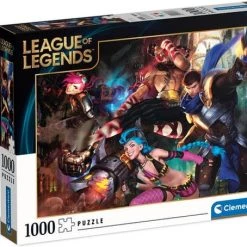 Clementoni Puzzels Voor Volwassenen - League Of Legends, High Quality Collection Legpuzzel 1000 Stukjes, 14-99 Jaar - 39668 -Puzzels Verkoop 550x454 1