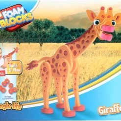 Toi-toys 3d Puzzel Giraffe Junior 31,5 Cm Foam Oranje 104-delig -Puzzels Verkoop 550x455 1