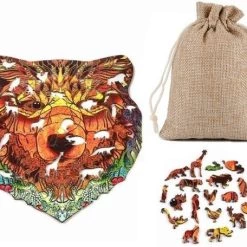 Industor® - Houten Beer Jigsaw Puzzle A3 - Dierenfiguur Puzzels - Houten Wolf Dieren Puzzel - Educatieve Puzzel In Verschillende Kleuren - Ontspanning & Relaxen - Volwassenen En Kinderen - Unieke Vorm En Creatief 27 Industor® - Houten Beer Jigsaw Puzzle A3 - Dierenfiguur Puzzels - Houten Wolf Dieren Puzzel - Educatieve Puzzel In Verschillende Kleuren - Ontspanning & Relaxen - Volwassenen En Kinderen - Unieke Vorm En Creatief -Puzzels Verkoop 550x456 5