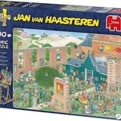 Jumbo Jan Van Haasteren - 3 Stuks - De Bibliotheek 1000 Stukjes & De Kunstmarkt 1000 Stukjes & Rondje Texel 1000 Stukjes -Puzzels Verkoop 550x457 8