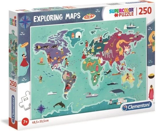 Clementoni Puzzel 250 Stukjes Traditionele Wereld 3 Clementoni Puzzel 250 Stukjes Traditionele Wereld