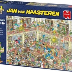 Jumbo Jan Van Haasteren - 3 Stuks - De Bibliotheek 1000 Stukjes & De Kunstmarkt 1000 Stukjes & Rondje Texel 1000 Stukjes -Puzzels Verkoop 550x458 19