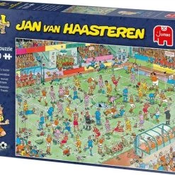 Jan Van Haasteren Puzzelbundel Hockey Kampioenschappen & WK Vrouwenvoetbal Puzzel - 2x 1000 Stukjes -Puzzels Verkoop 550x458 8
