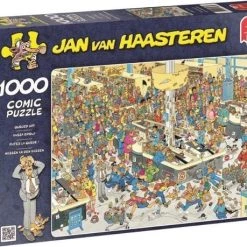Jan Van Haasteren Puzzelbundel - 2 Stuks - Kassa Erbij! 1000 Stukjes & De Bibliotheek 1000 Stukjes -Puzzels Verkoop 550x459 7