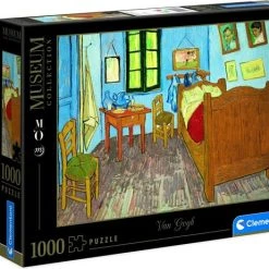 Clementoni Puzzels Voor Volwassenen - Van Gogh - Chambre In Arles, Puzzel 1000 Stukjes, 10+ Jaar - 39616