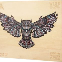 Brickkies®, Wijze Uil, Wise Owl, Jigsaw Puzzle, Houten Puzzel, A3, Maat L, 58 X 28 Cm, 271 Stukjes 13 Brickkies®, Wijze Uil, Wise Owl, Jigsaw Puzzle, Houten Puzzel, A3, Maat L, 58 X 28 Cm, 271 Stukjes -Puzzels Verkoop 550x467 1