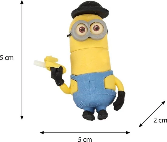 Redhart Despicable Me 3D Gummen Bouwbaar Set Van 5 Gummen – 5x5x2cm | Bouw Je Eigen Minion Gummenset | Kindergummen En Schoolspullen | Tekenspullen 4 Redhart Despicable Me 3D Gummen Bouwbaar Set Van 5 Gummen – 5x5x2cm | Bouw Je Eigen Minion Gummenset | Kindergummen En Schoolspullen | Tekenspullen - Afbeelding 2