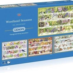 Gibsons Woodland Seasons Puzzel (4 X 500 Stukjes) 7 Gibsons Woodland Seasons Puzzel (4 X 500 Stukjes) -Puzzels Verkoop 550x475 1