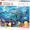 King Legpuzzel Sea Collection Dolfijnen 1000 Stukjes -Puzzels Verkoop 550x475 16