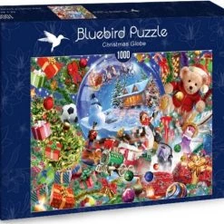 Christmas Globe Bluebird - 1000 Stukjes - Legpuzzel