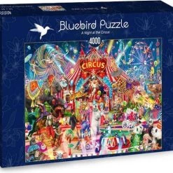 Bluebird Aimee Stewart - Een Avond In Het Circus (4000 Stukjes, Kunst Puzzel)