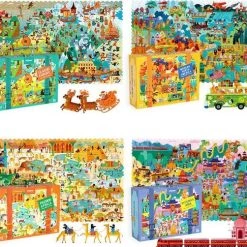 MiDeer - Wereldreizen En Menselijke Geografie: Klassiek Europa - 180 Puzzelstukjes - Puzzel In Mooie Koffer - Kinderpuzzel - Educatief Speelgoed Voor Kinderen - Puzzel Voor Kinderen Vanaf 5 Jaar -Puzzels Verkoop 550x486