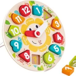 Hape Klok- En Vormenpuzzel