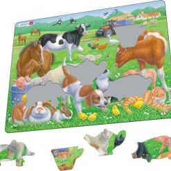 Larsen Legpuzzel Maxi Boerderijdieren Junior Karton 15 Stukjes -Puzzels Verkoop 550x491 1