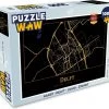 PuzzleWow Puzzel Kaart - Delft - Goud - Zwart - Legpuzzel - Puzzel 1000 Stukjes Volwassenen - Sinterklaas Cadeautjes - Sinterklaas Voor Grote Kinderen -Puzzels Verkoop 550x493 7