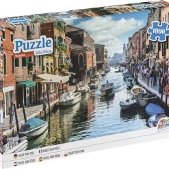 Grafix Puzzel 1000 Stukjes Volwassenen | Thema Venetië | Afmeting 50 X 70 CM | Legpuzzel | Canal Grande Venetië 14 Grafix Puzzel 1000 Stukjes Volwassenen | Thema Venetië | Afmeting 50 X 70 CM | Legpuzzel | Canal Grande Venetië -Puzzels Verkoop 550x493 9