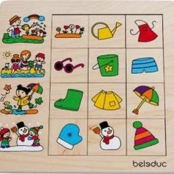 Beleduc Puzzel Seizoenen 12 Stukjes 25 Cm 16 Beleduc Puzzel Seizoenen 12 Stukjes 25 Cm -Puzzels Verkoop 550x497