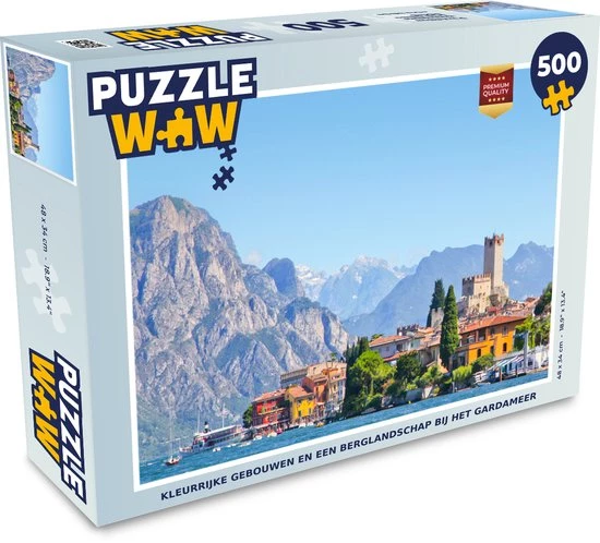 PuzzleWow Puzzel Gardameer - Berg - Stad - Legpuzzel - Puzzel 500 Stukjes - Sinterklaas Cadeautjes - Sinterklaas Voor Grote Kinderen 3 PuzzleWow Puzzel Gardameer - Berg - Stad - Legpuzzel - Puzzel 500 Stukjes - Sinterklaas Cadeautjes - Sinterklaas Voor Grote Kinderen