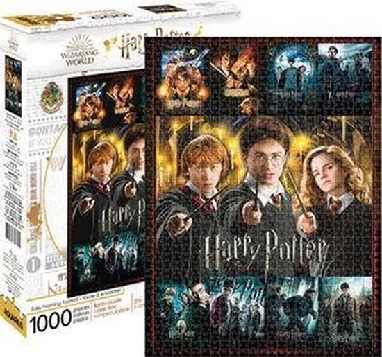 Aquarius Harry Potter Puzzel Movie Collection (1000 Pieces) Multicolours 4 Aquarius Harry Potter Puzzel Movie Collection (1000 Pieces) Multicolours - Afbeelding 2