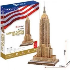 CubicFun 3D Puzzel Empire State Building 55 Stukjes -Puzzels Verkoop 550x528 2