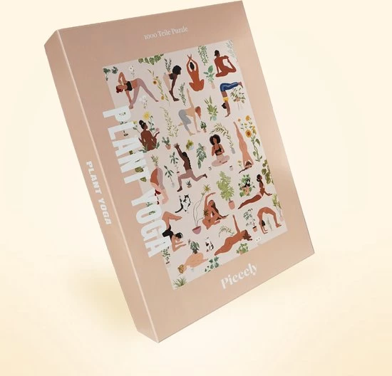 Plant Yoga Puzzel (1000 Stukjes) Van Piecely 3 Plant Yoga Puzzel (1000 Stukjes) Van Piecely