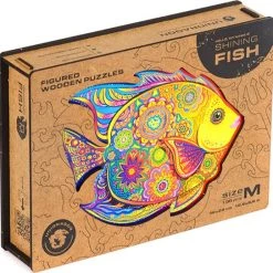 Unidragon Shining Fish- Maat Small -Puzzels Verkoop 550x543