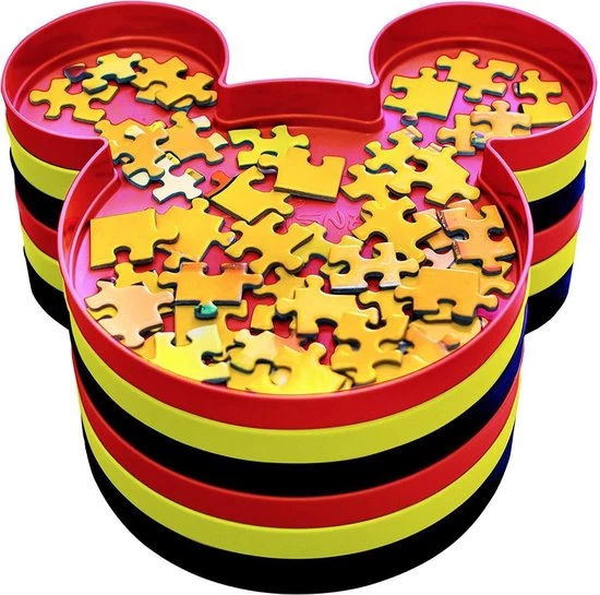 Sorteerbakjes Puzzel Mickey Mouse 6 Stukjes Ravensburger 6 Sorteerbakjes Puzzel Mickey Mouse 6 Stukjes Ravensburger - Afbeelding 4