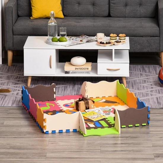 Zenzee Puzzelmat - Speelmat - Kruipmat - Baby - Kinderen - EVA Foam - Muziekinstrumenten 4 Zenzee Puzzelmat - Speelmat - Kruipmat - Baby - Kinderen - EVA Foam - Muziekinstrumenten - Afbeelding 2