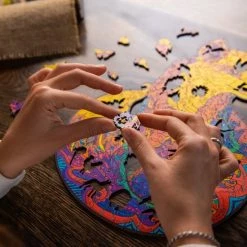 UNIDRAGON Houten Puzzel Dier - Verleidelijke Vos - 700 Stukjes - Royal Size 45x59 Cm -Puzzels Verkoop 550x550 191