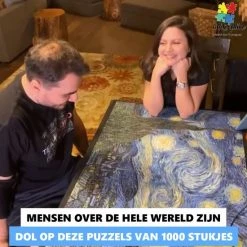 Happy Puzzle Jigsaw Legpuzzel ‘Oranje Nacht’ - Puzzel 1500 Stukjes Volwassenen Legpuzzels - Met Extra Voorbeeldposter - 80*60 Cm -Puzzels Verkoop 550x550 194